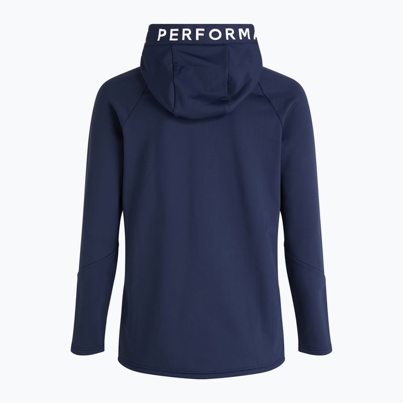 Bluza trekkingowa męska Peak Performance Rider Zip Hood blue shadow 5