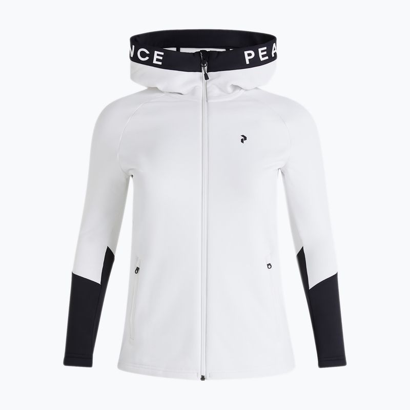 Bluza trekkingowa damska Peak Performance Rider Zip Hood 2022 off white