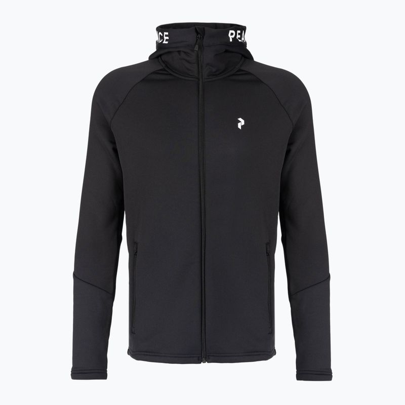 Bluza trekkingowa męska Peak Performance Rider Zip Hood black