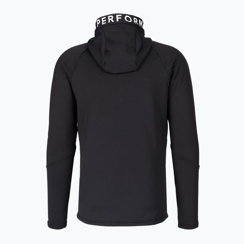 Bluza trekkingowa męska Peak Performance Rider Zip Hood black 2