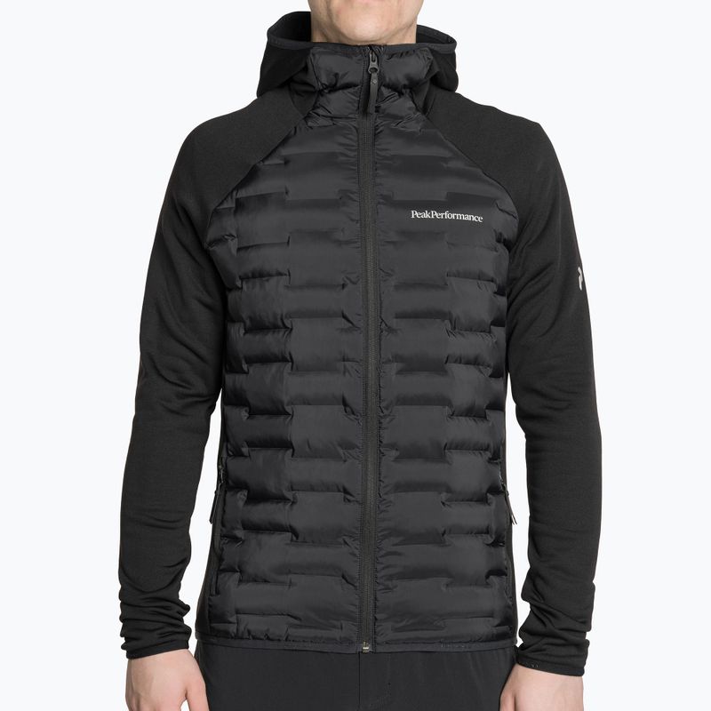 Kurtka męska Peak Performance Argon Hybrid Hood black