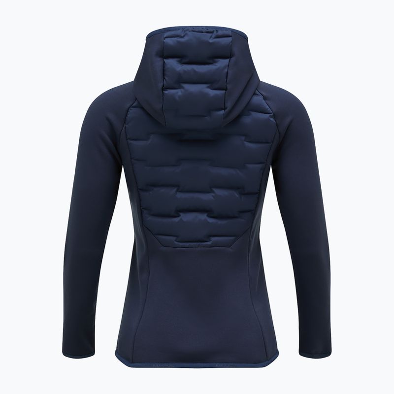 Kurtka hybrydowa damska Peak Performance Argon Hybrid Hood blue shadow 2