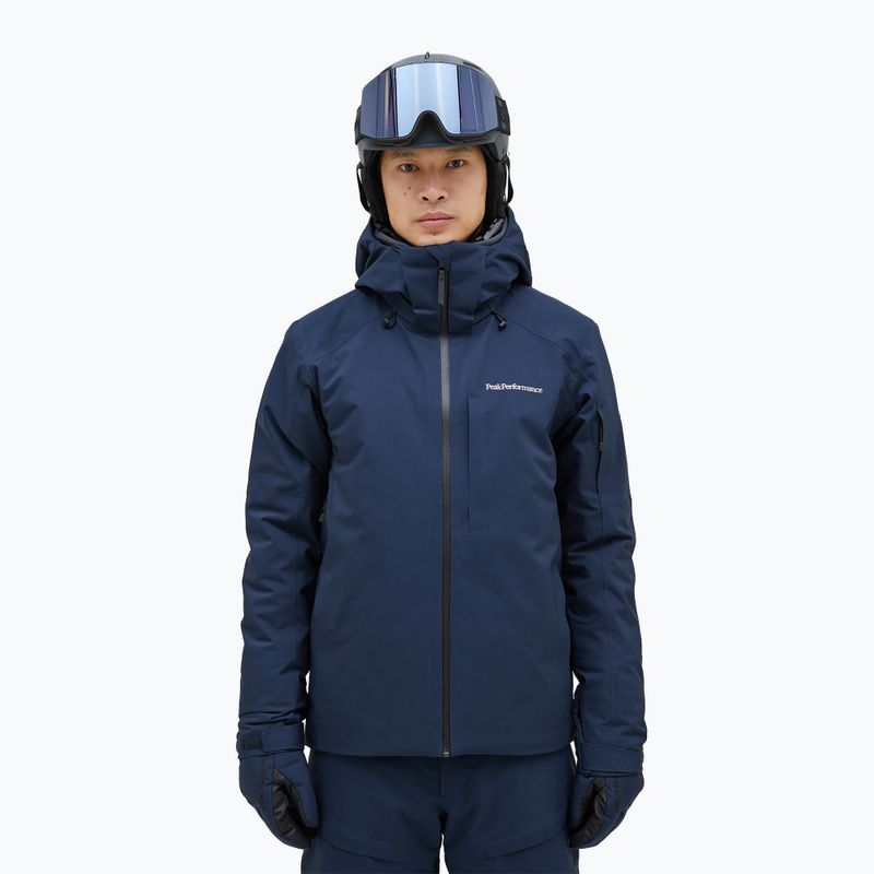 Kurtka narciarska męska Peak Performance M Maroon blue shadow