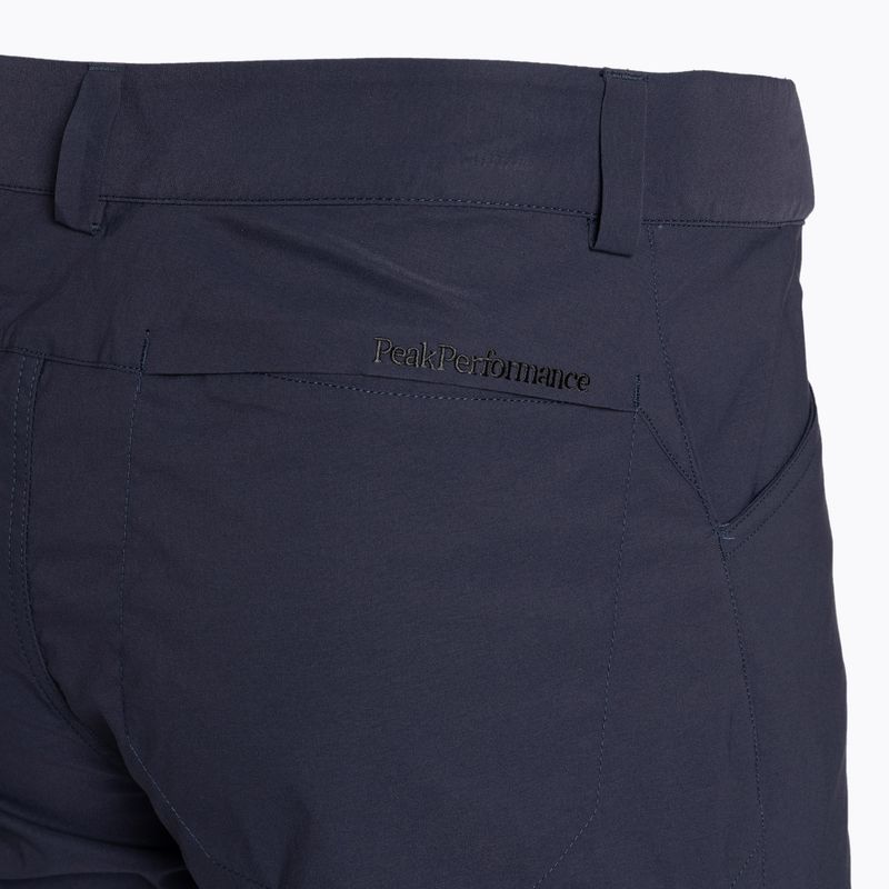 Spodenki trekkingowe męskie Peak Performance Iconiq Shorts blue shadow 4