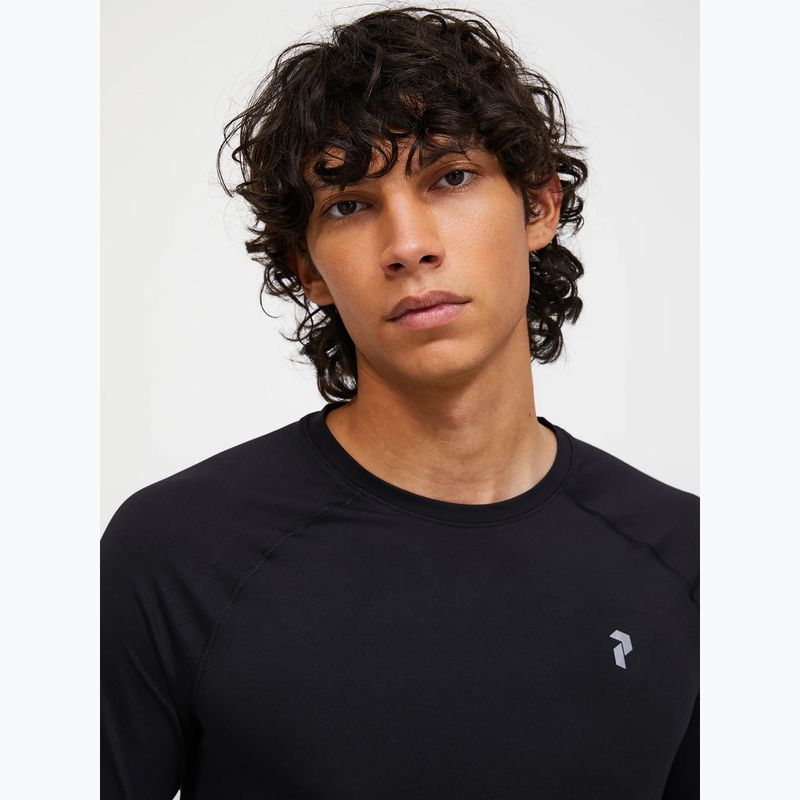 Bluza termoaktywna męska Peak Performance Spirit Crew black 3