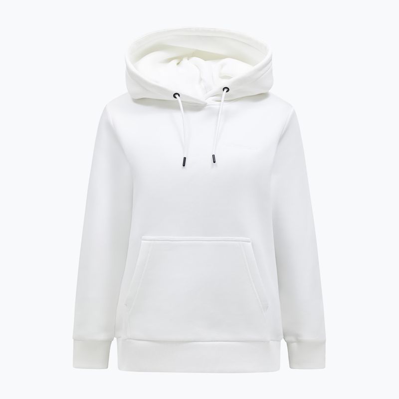 Bluza damska Peak Performance Original Small Logo Hood off white