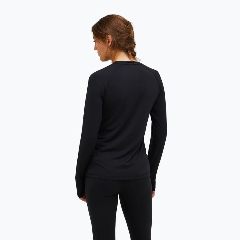 Bluza termoaktywna damska Peak Performance Spirit Crew black 2