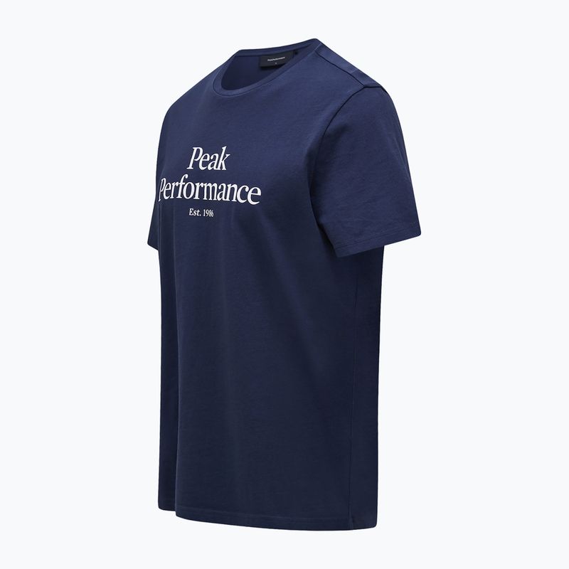 Koszulka męska Peak Performance Original Tee blue shadow 2