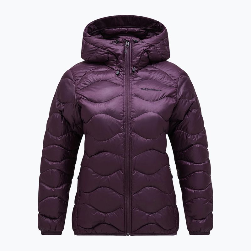 Kurtka puchowa damska Peak Performance Helium Down Hood mystic purple 4