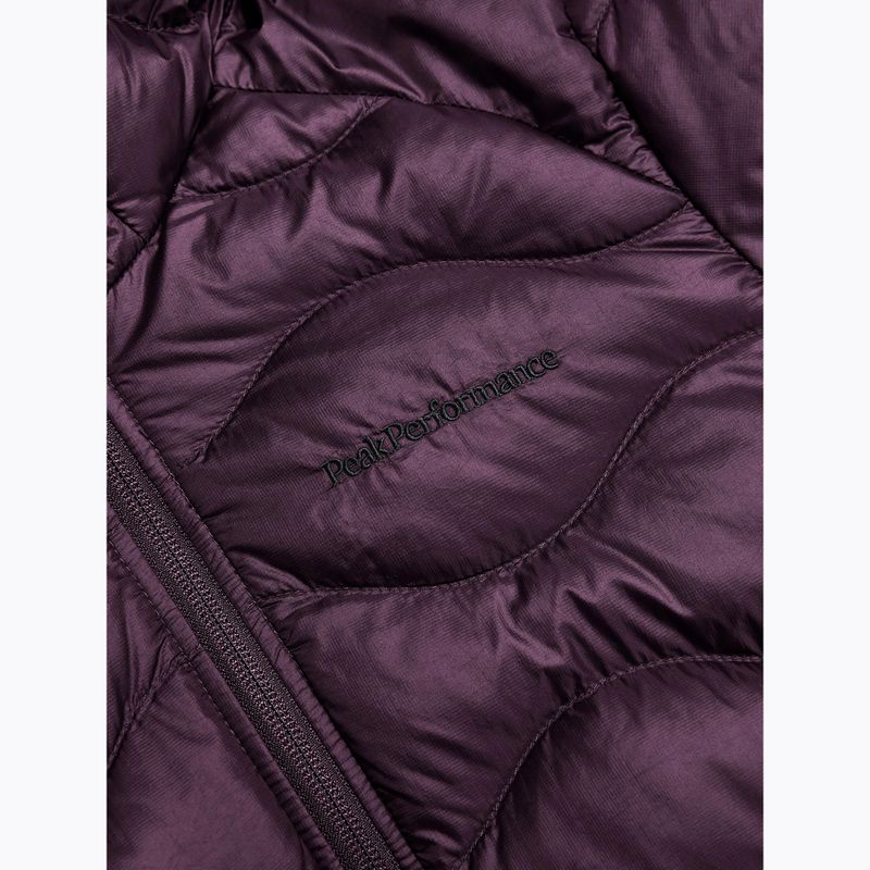 Kurtka puchowa damska Peak Performance Helium Down Hood mystic purple 6