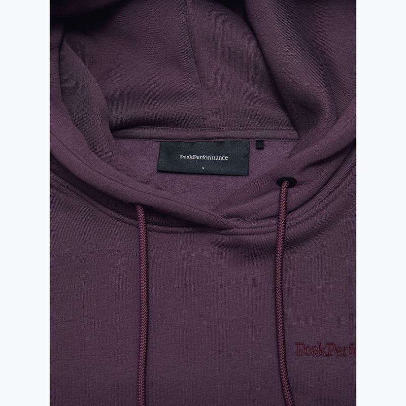 Bluza damska Peak Performance Original Small Logo Hood mystic purple 6