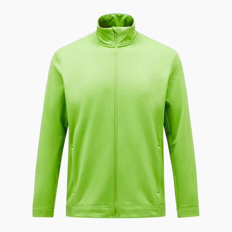 Kurtka softshell męska Peak Performance Rider Tech Zip stand out green 4