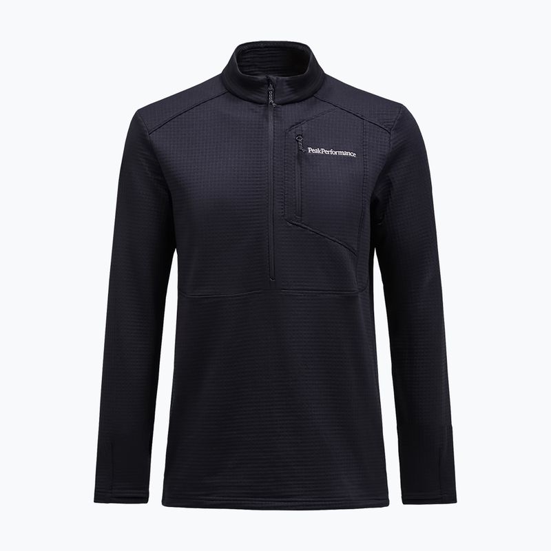 Bluza polarowa męska Peak Performance Trail Polartec Power Grid Half Zip black 4