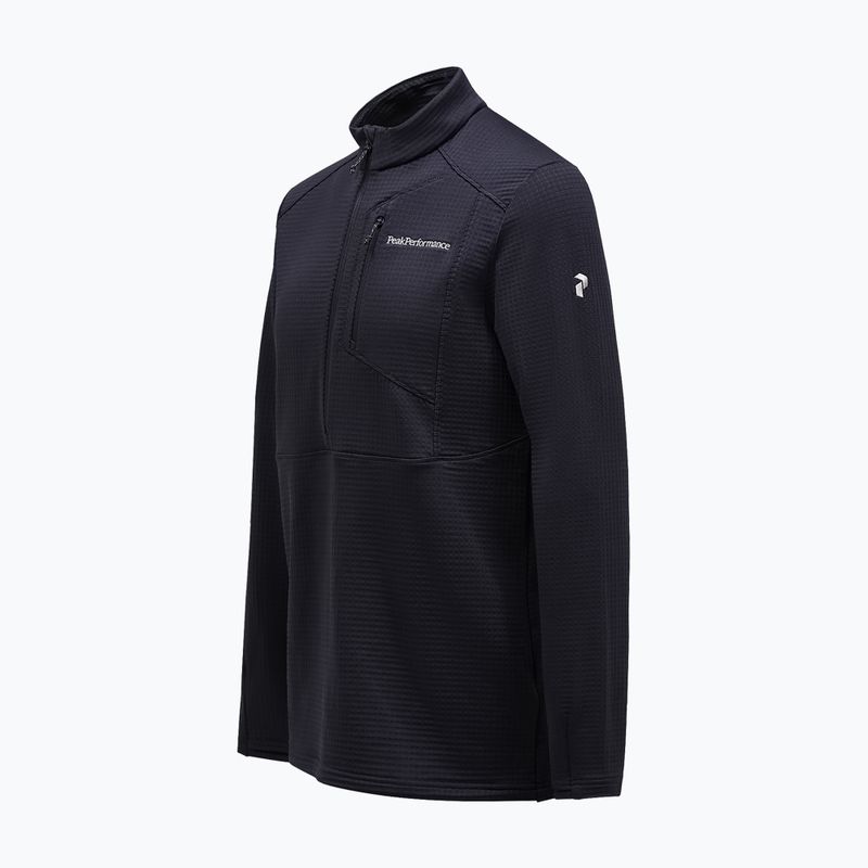 Bluza polarowa męska Peak Performance Trail Polartec Power Grid Half Zip black 6