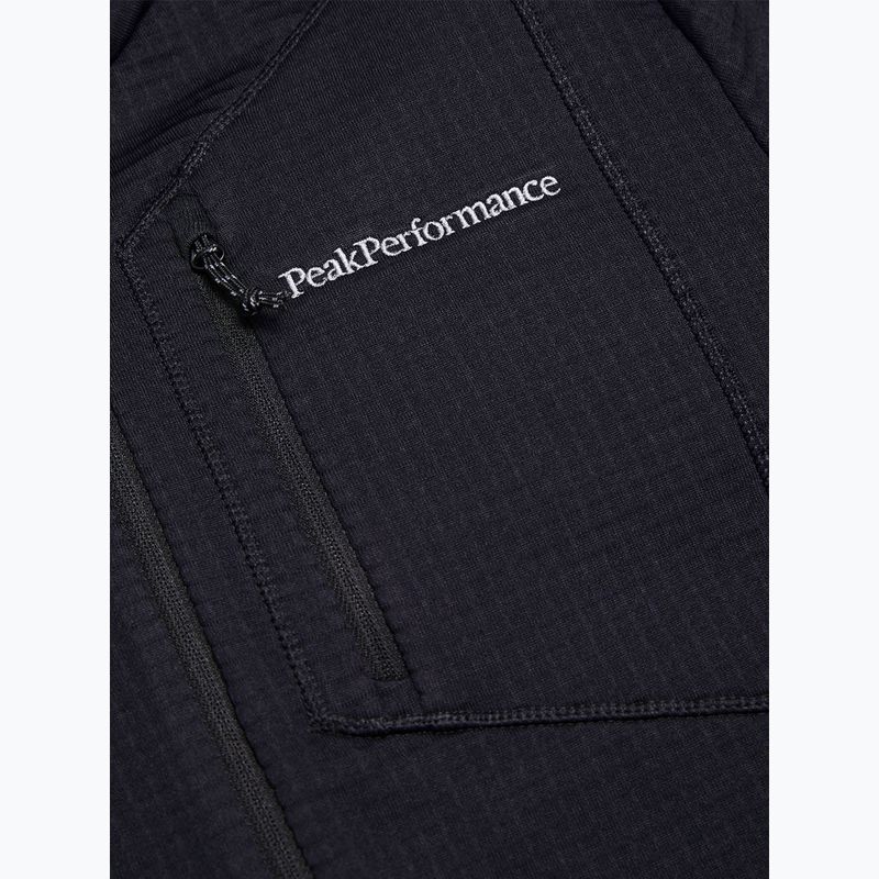 Bluza polarowa męska Peak Performance Trail Polartec Power Grid Half Zip black 7