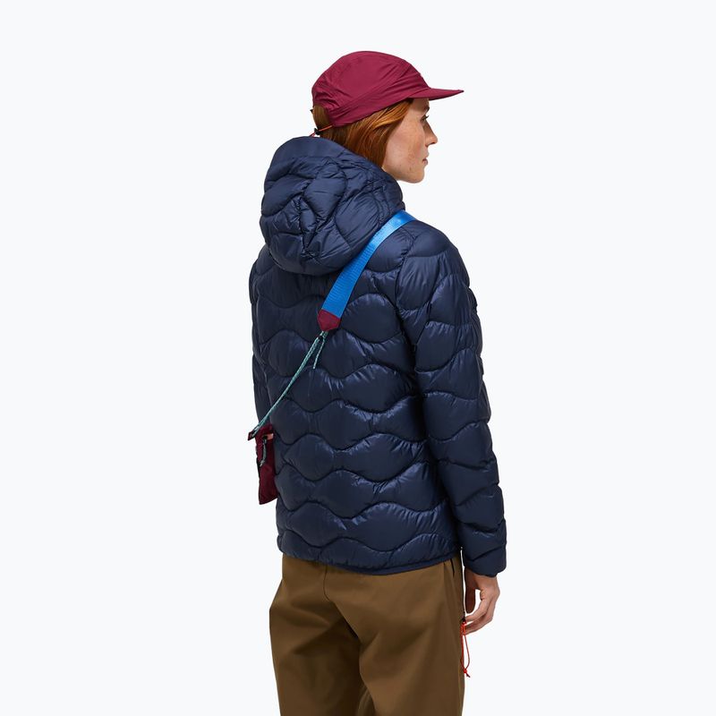 Kurtka puchowa damska Peak Performance Helium Down Hood blue shadow 2
