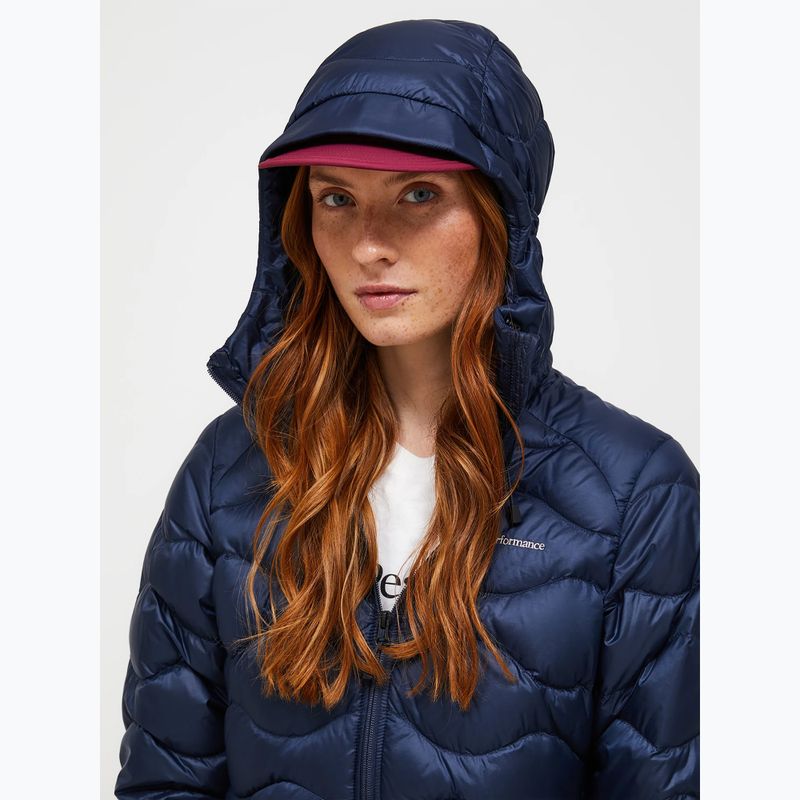 Kurtka puchowa damska Peak Performance Helium Down Hood blue shadow 3