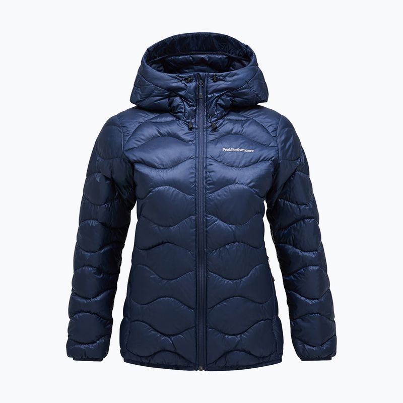 Kurtka puchowa damska Peak Performance Helium Down Hood blue shadow 4