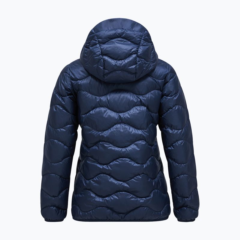 Kurtka puchowa damska Peak Performance Helium Down Hood blue shadow 5