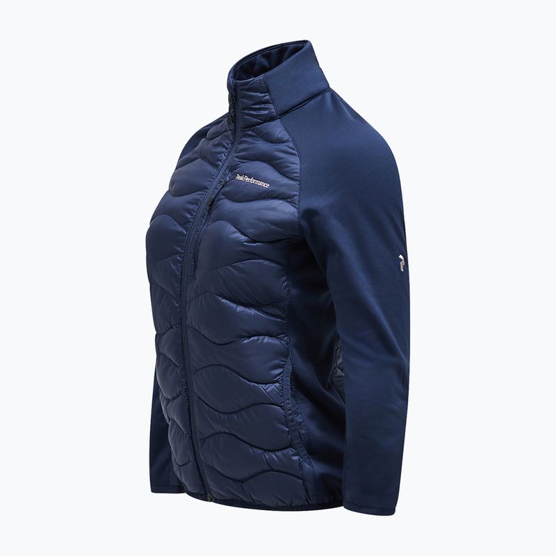 Kurtka puchowa damska Peak Performance Helium Hybrid Down Jacket blue shadow 3