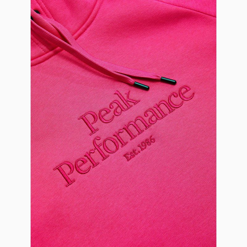 Bluza damska Peak Performance Original Hood beetroot purple 5