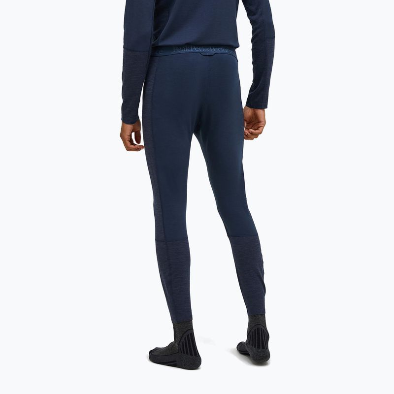 Spodnie termoaktywne męskie Peak Performance Magic Long John blue shadow 2