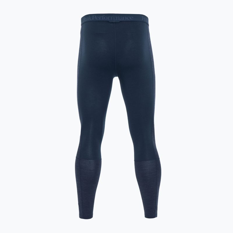 Spodnie termoaktywne męskie Peak Performance Magic Long John blue shadow 2