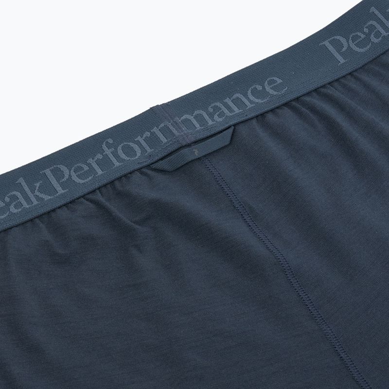 Spodnie termoaktywne męskie Peak Performance Magic Long John blue shadow 4