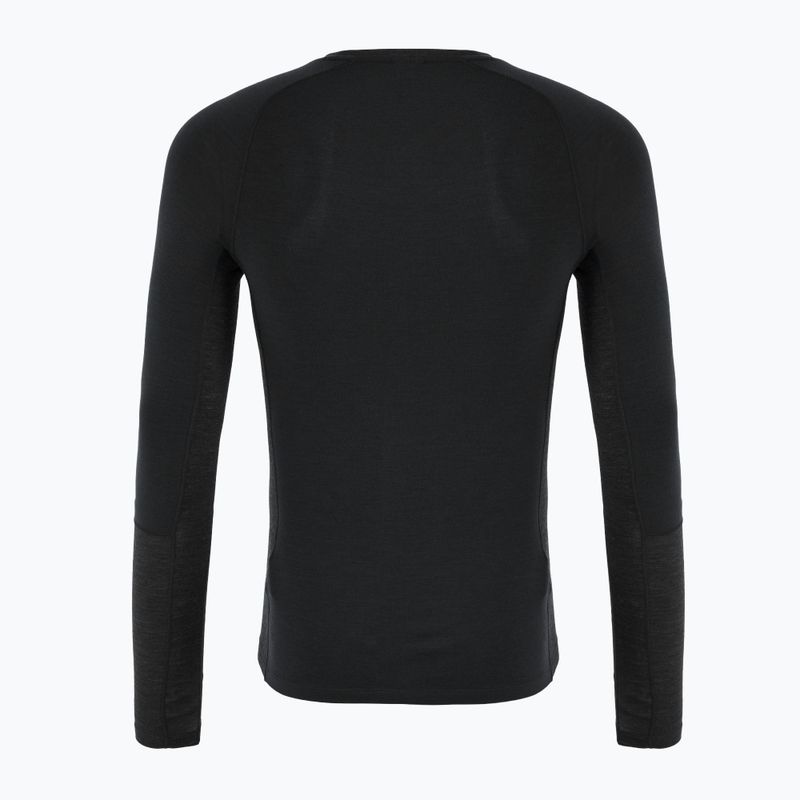 Bluza termoaktywna męska Peak Performance Magic Crew black 2