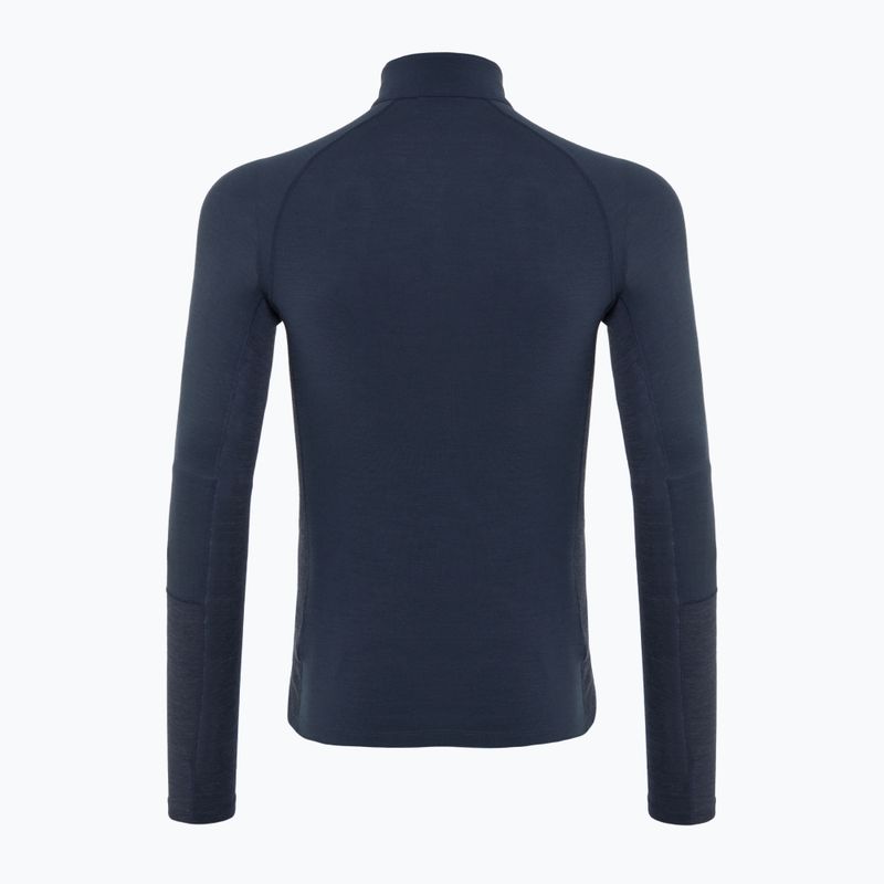 Longsleeve termoaktywny męski Peak Performance Magic Half Zip blue shadow 2