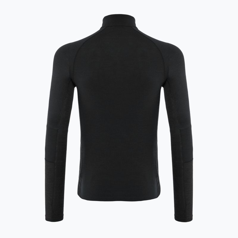 Longsleeve termoaktywny męski Peak Performance Magic Half Zip black 2