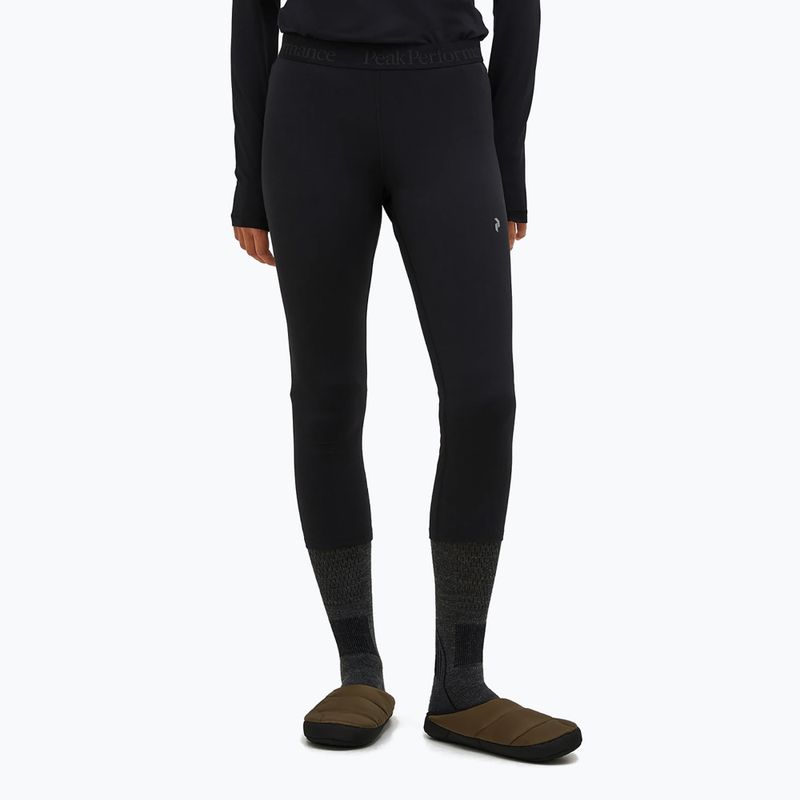 Legginsy termoaktywne damskie Peak Performance Spirit Short John black