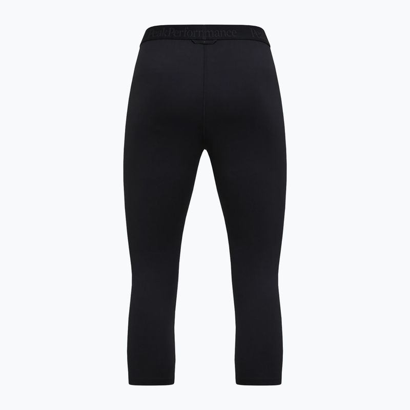 Legginsy termoaktywne damskie Peak Performance Spirit Short John black 5