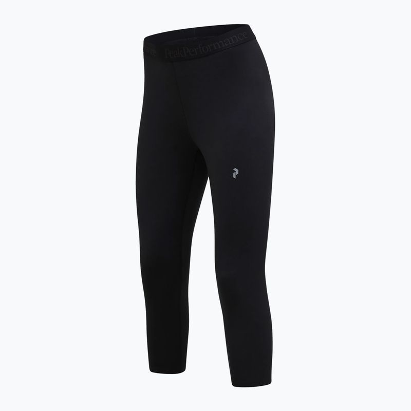 Legginsy termoaktywne damskie Peak Performance Spirit Short John black 6