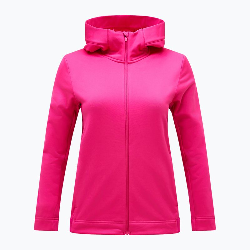 Bluza damska Peak Performance Rider Tech Zip Hood beetroot purple 5