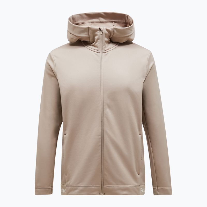 Bluza męska Peak Performance Rider Tech Zip Hood avid beige 4