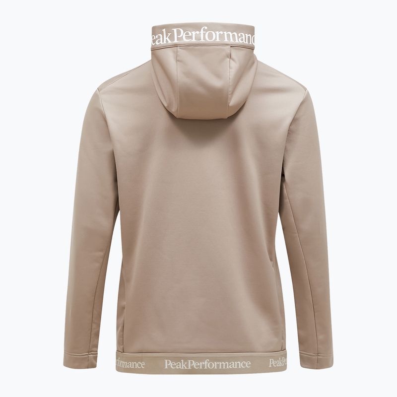 Bluza męska Peak Performance Rider Tech Zip Hood avid beige 5