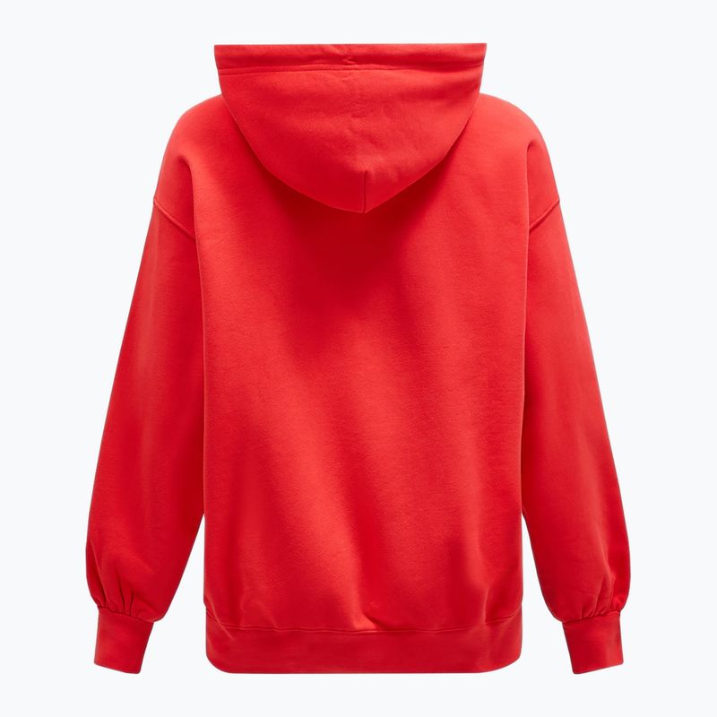 Bluza damska Peak Performance Original Terry brilliant red 2