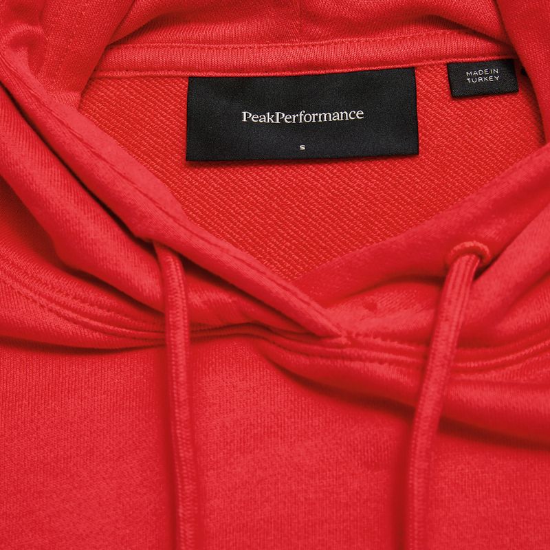 Bluza damska Peak Performance Original Terry brilliant red 4