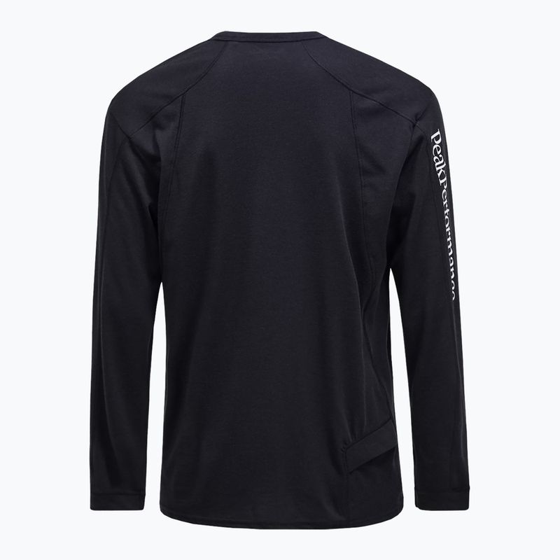 Longsleeve męski Peak Performance Trail Wool Blend black 2
