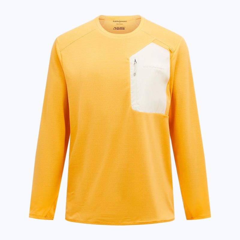 Bluza męska Peak Performance Freelight Polartec Grid blazing orange 5