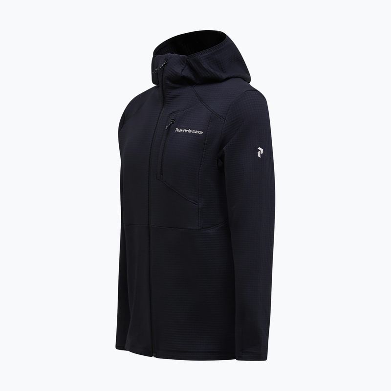 Bluza polarowa męska Peak Performance Trail Polartec Power Grid Half Zip Hood black 6