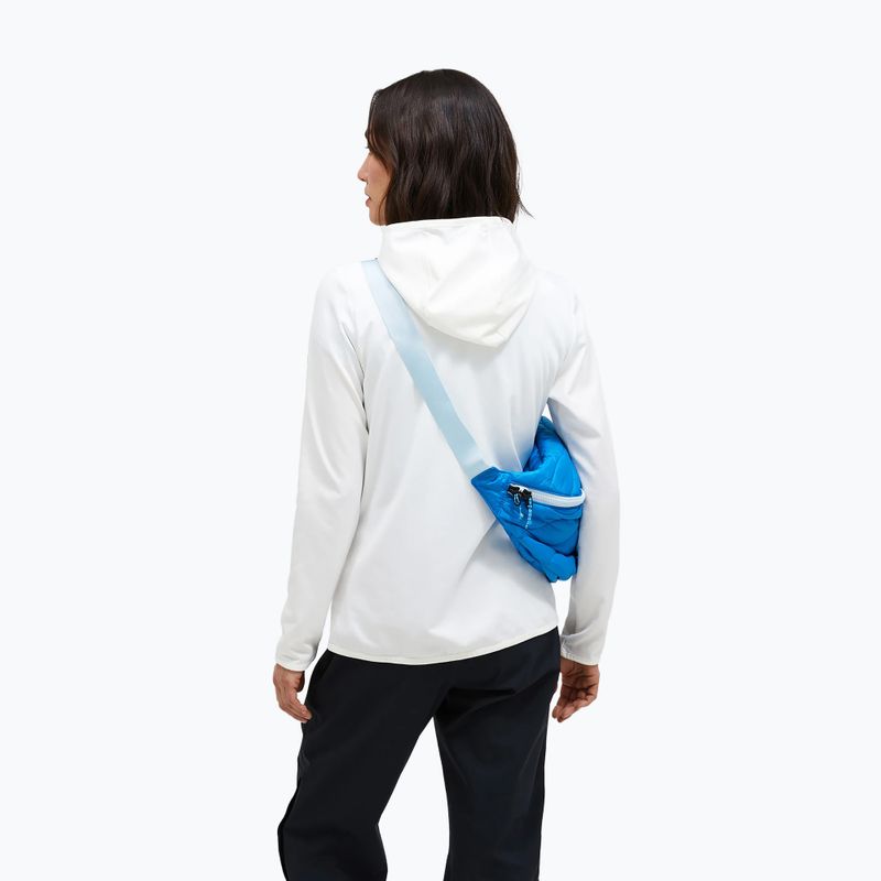Bluza trekkingowa damska Peak Performance Light Zip Hood off white 2