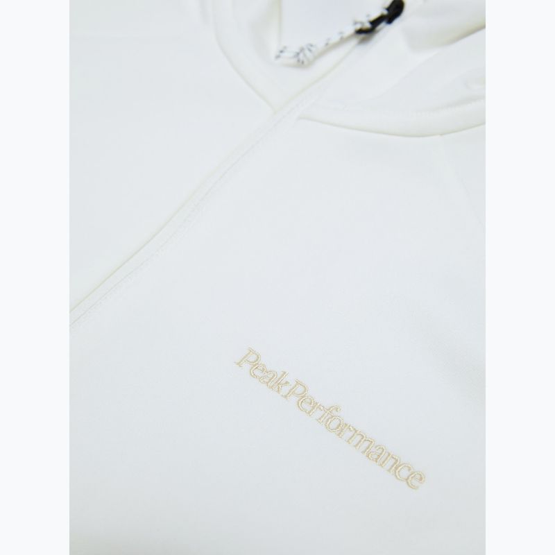 Bluza trekkingowa damska Peak Performance Light Zip Hood off white 6