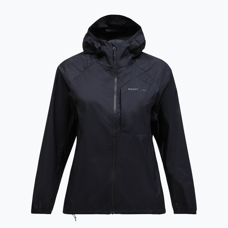 Kurtka przeciwwiatrowa damska Peak Performance Freelight Wind black