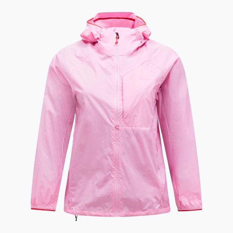 Kurtka przeciwwiatrowa damska Peak Performance Freelight Wind morning dew