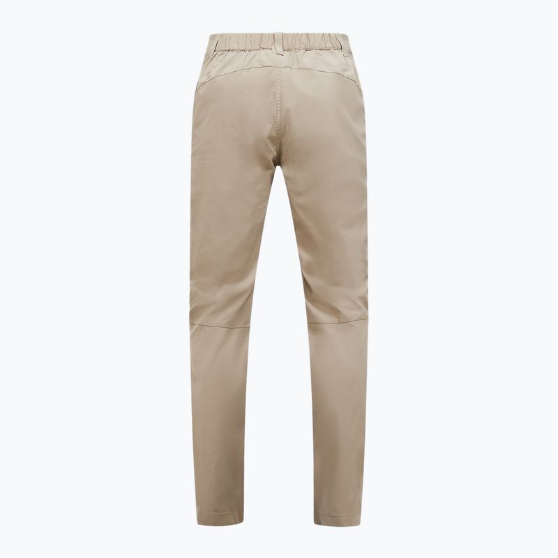 Spodnie trekkingowe damskie Peak Performance Iconiq avid beige 2