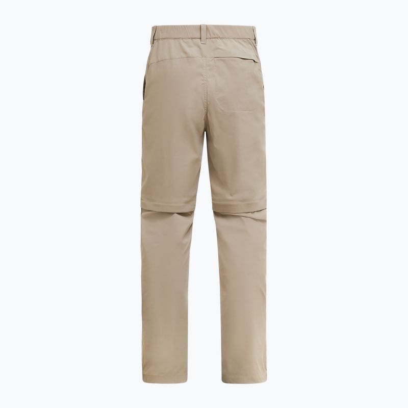 Spodnie trekkingowe męskie Peak Performance Iconiq Zip avid beige 2