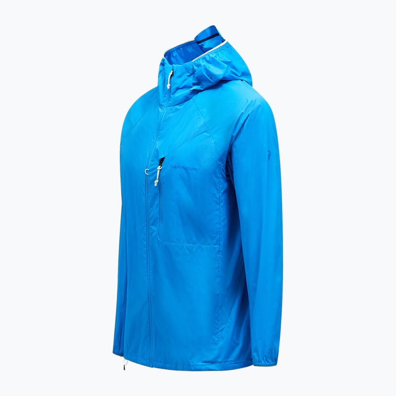 Kurtka przeciwwiatrowa męska Peak Performance Freelight Wind brilliant blue 3
