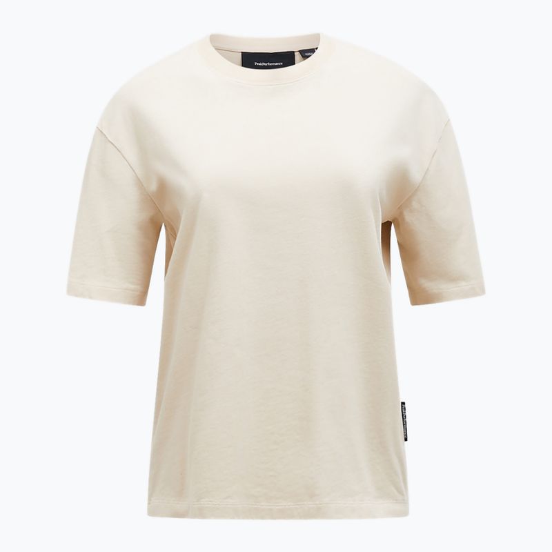 Koszulka damska Peak Performance Heavy Cotton avid beige